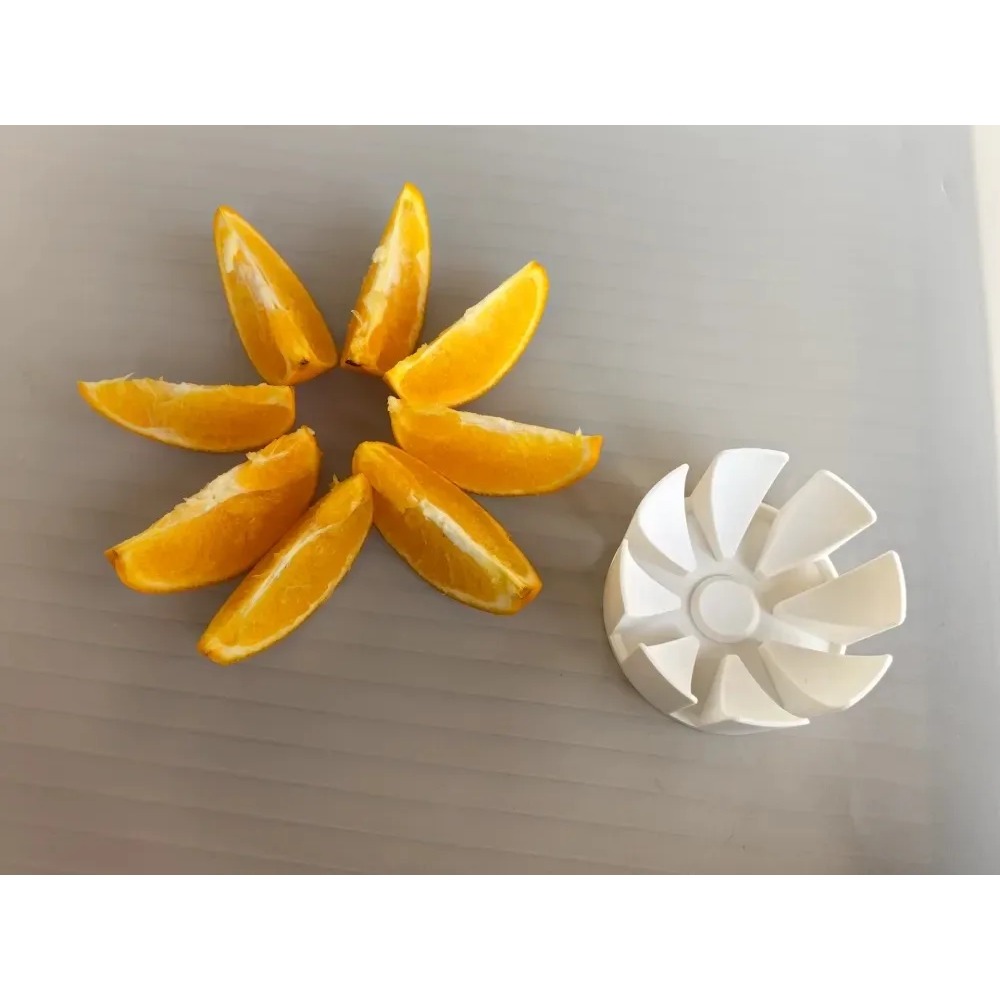 Kitchen Gadgets To Have - 3D Printed Orange Slicer Tool Non