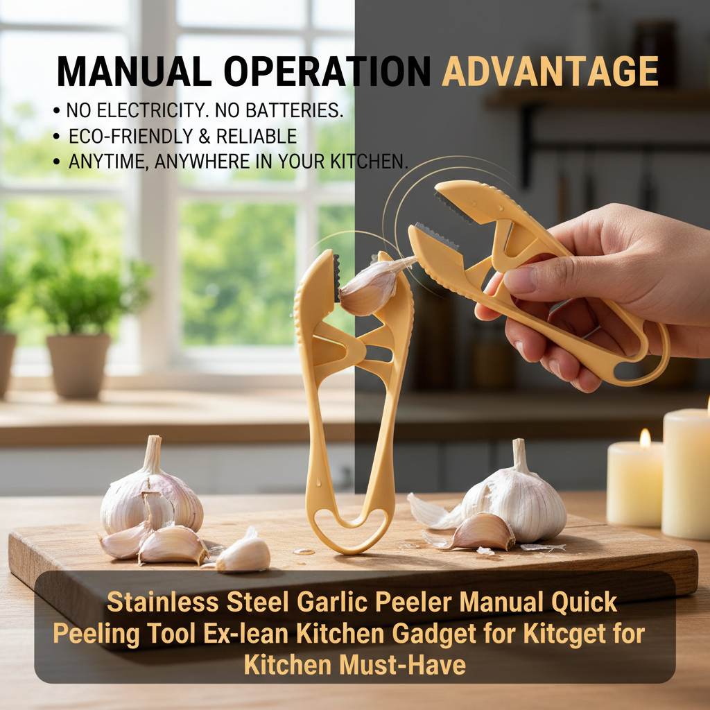 Stainless Steel Garlic Peeler  - Kitchen Gadgets To Have ulasan dan harga