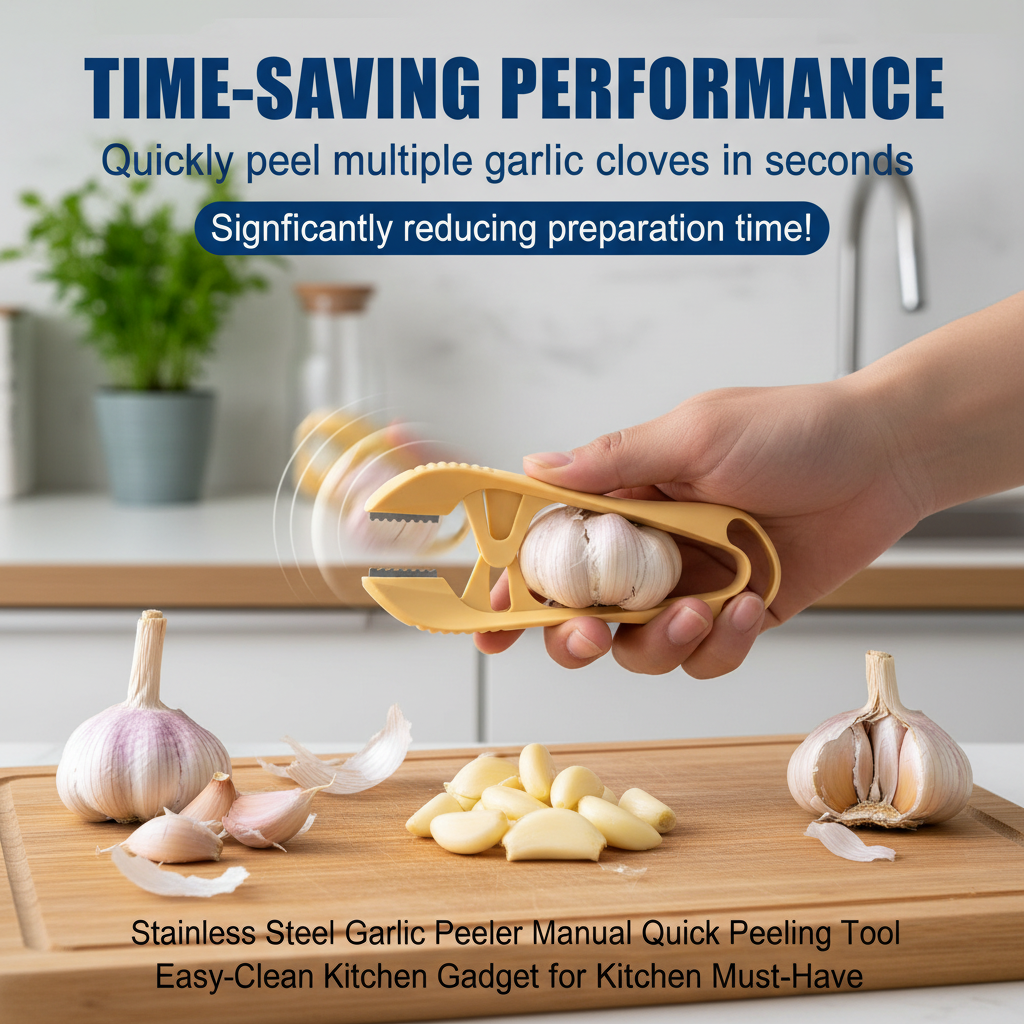 Stainless Steel Garlic Peeler  - Kitchen Gadgets To Have ulasan dan harga