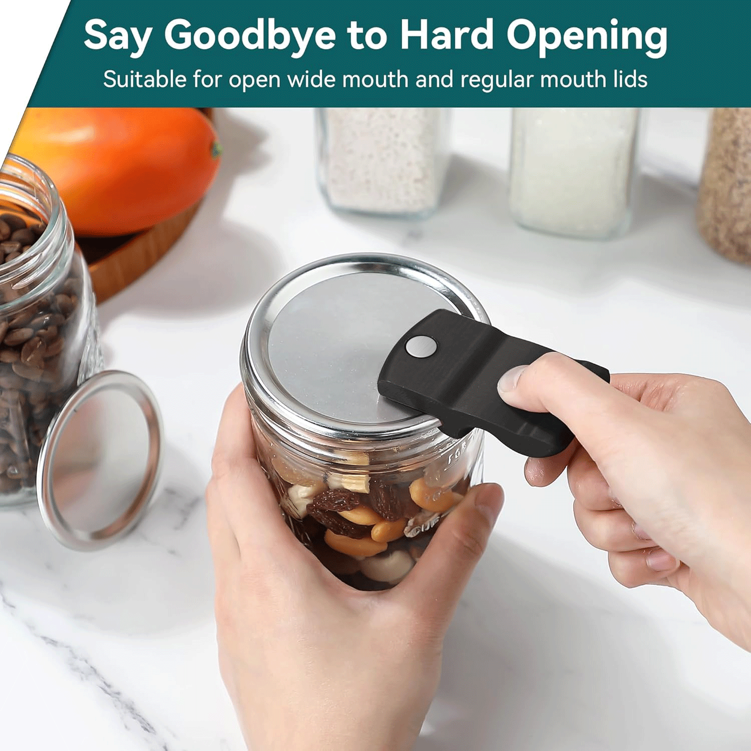 Ergonomic Handheld Jar Opener  - Kitchen Gadgets To Have ulasan dan harga