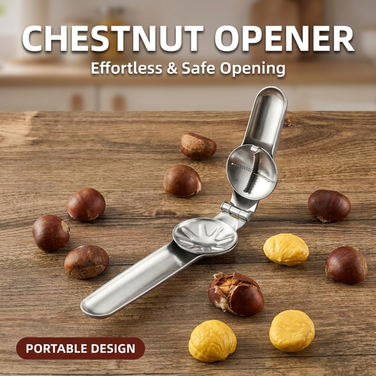 Chestnut Opener–Premium Stainl - Kitchen Gadgets To Have ulasan dan harga