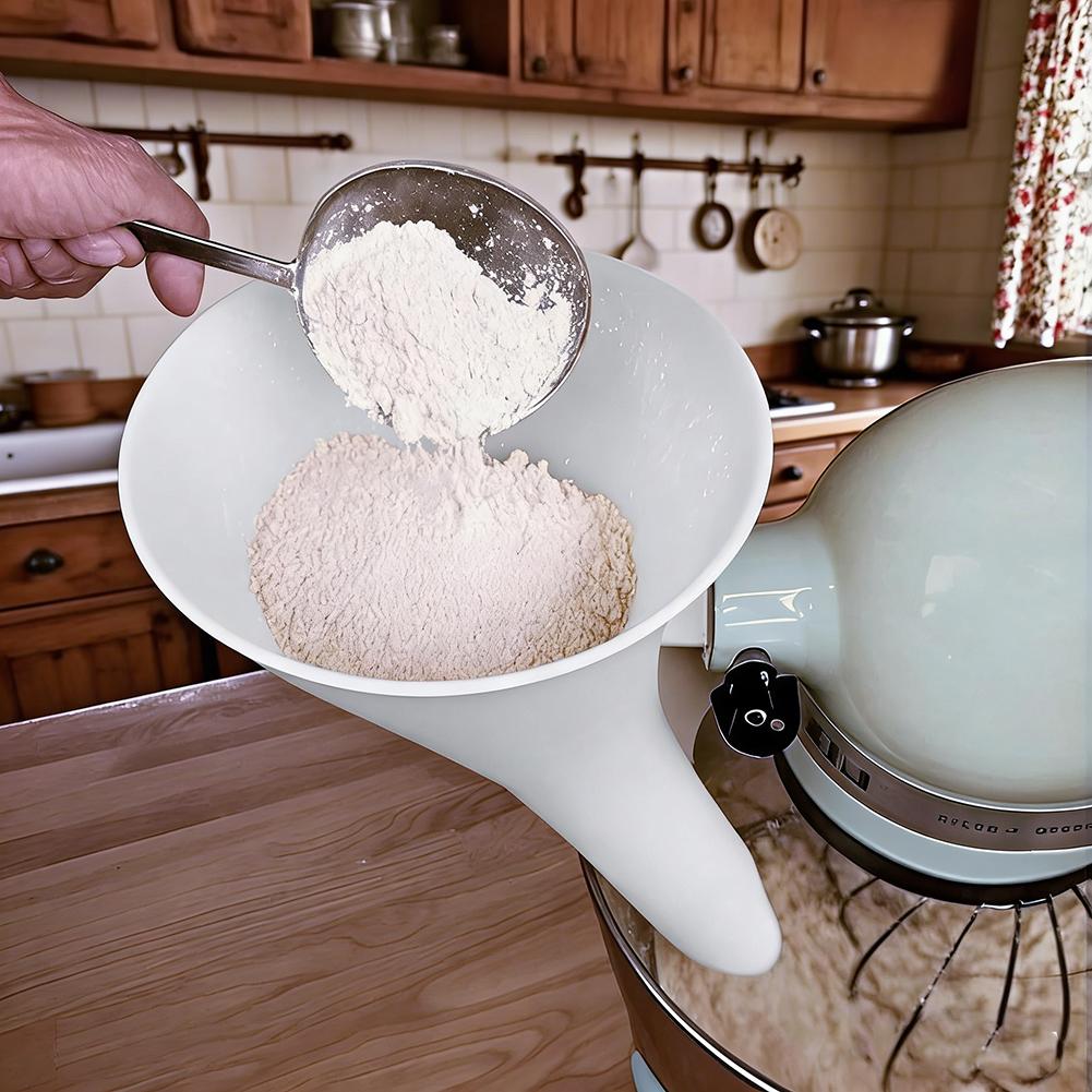 Mixer Flour Funnel for 5 Quart - Kitchen Gadgets Machine ulasan dan harga
