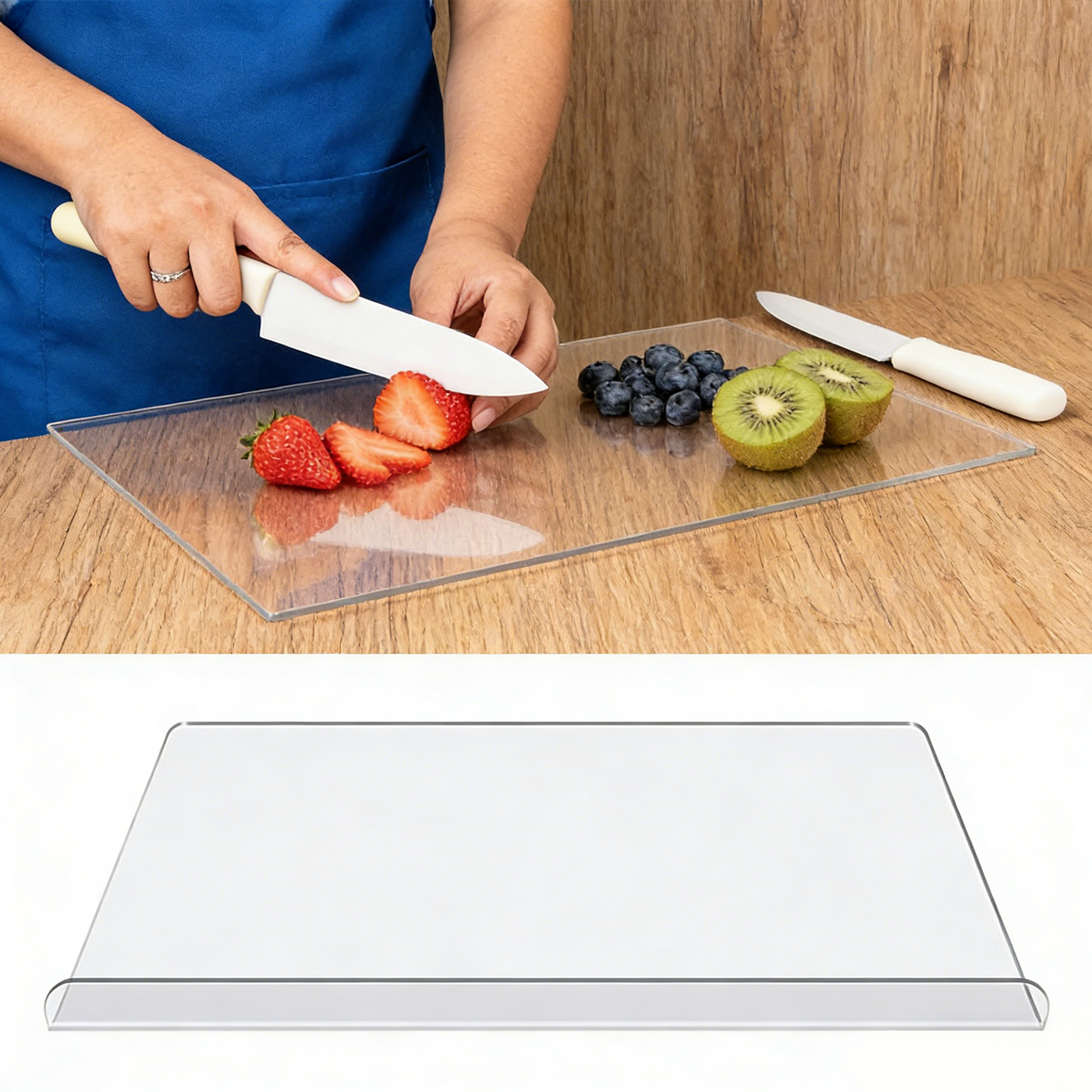 Acrylic transparent cutting bo - Kitchen Gadgets To Have ulasan dan harga