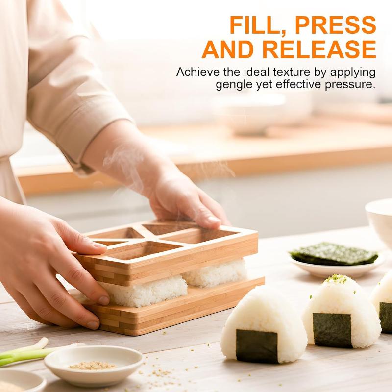 Japanese Sushi Onigiri Mold 5  - Kitchen Gadgets To Gift ulasan dan harga