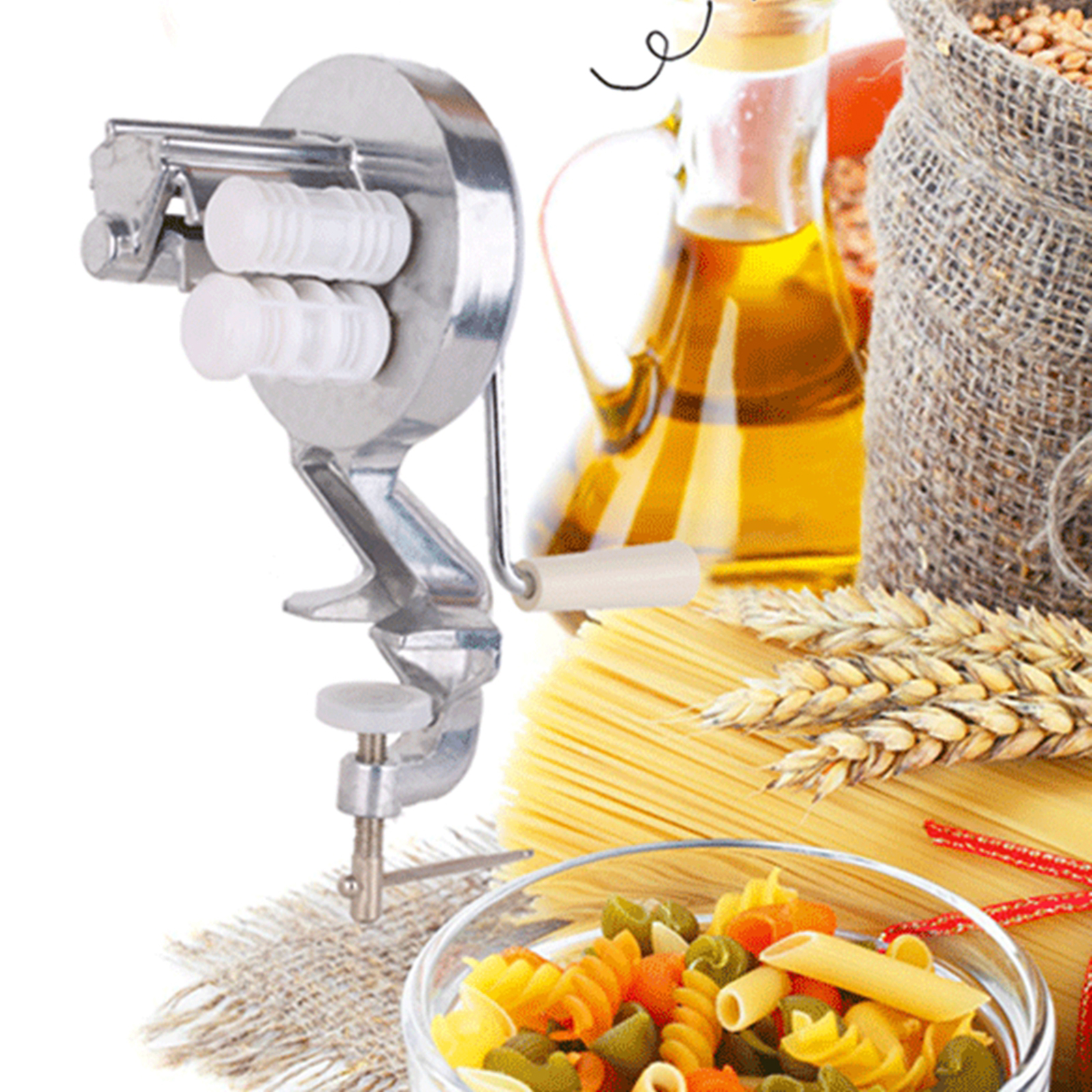 Hand Press Pasta Maker Machine - Kitchen Gadgets Machine ulasan dan harga