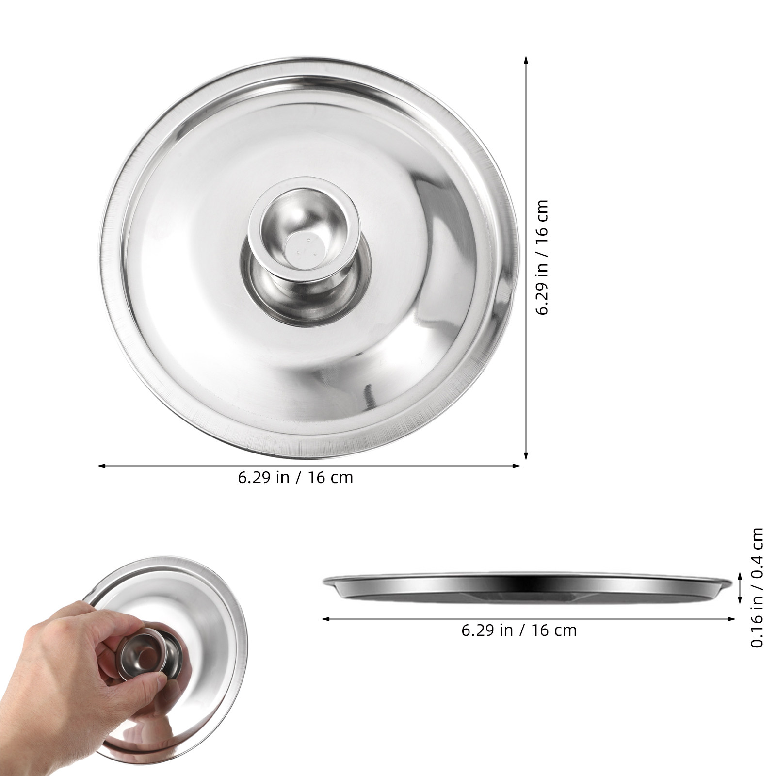 1Pcs 16Cm Stainless Steel Seas - Kitchen Gadgets To Have ulasan dan harga