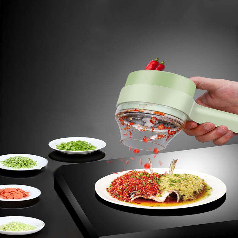 4In1 Electric Vegetable Cutter - Kitchen Gadgets Machine ulasan dan harga