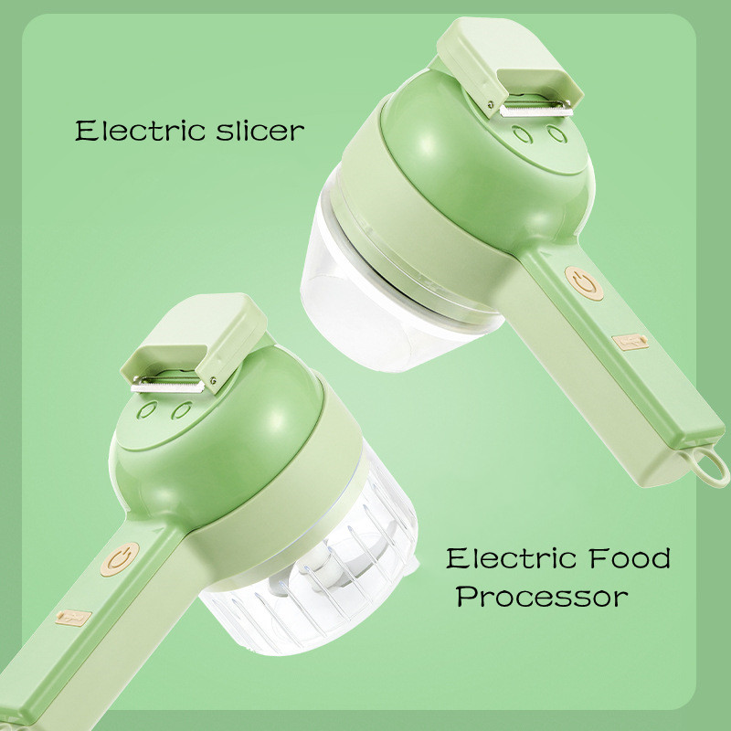 4In1 Electric Vegetable Cutter - Kitchen Gadgets Machine ulasan dan harga