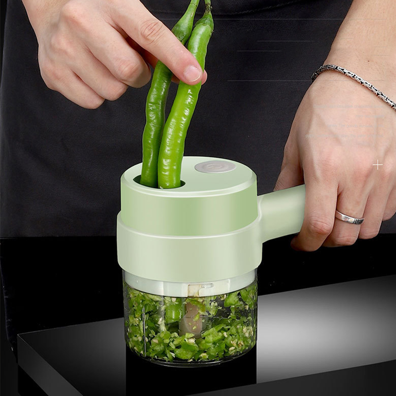4In1 Electric Vegetable Cutter - Kitchen Gadgets Machine ulasan dan harga